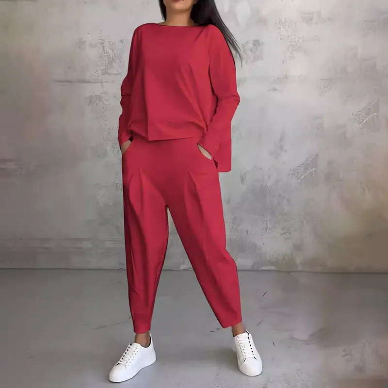 JOLENE™ | LONG SLEEVE AND PANTS 2-PIECE SET
