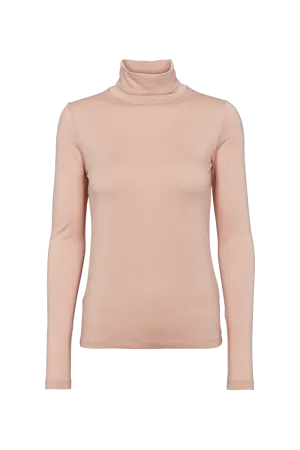 Joline T-Neck - Rose Dust