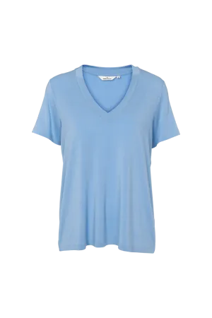 Joline V-neck - Blissful Blue