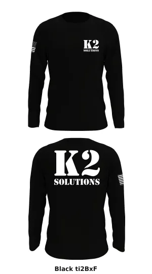 K2 Solutions Store 1 Core Men's LS Performance Tee - ti2BxF