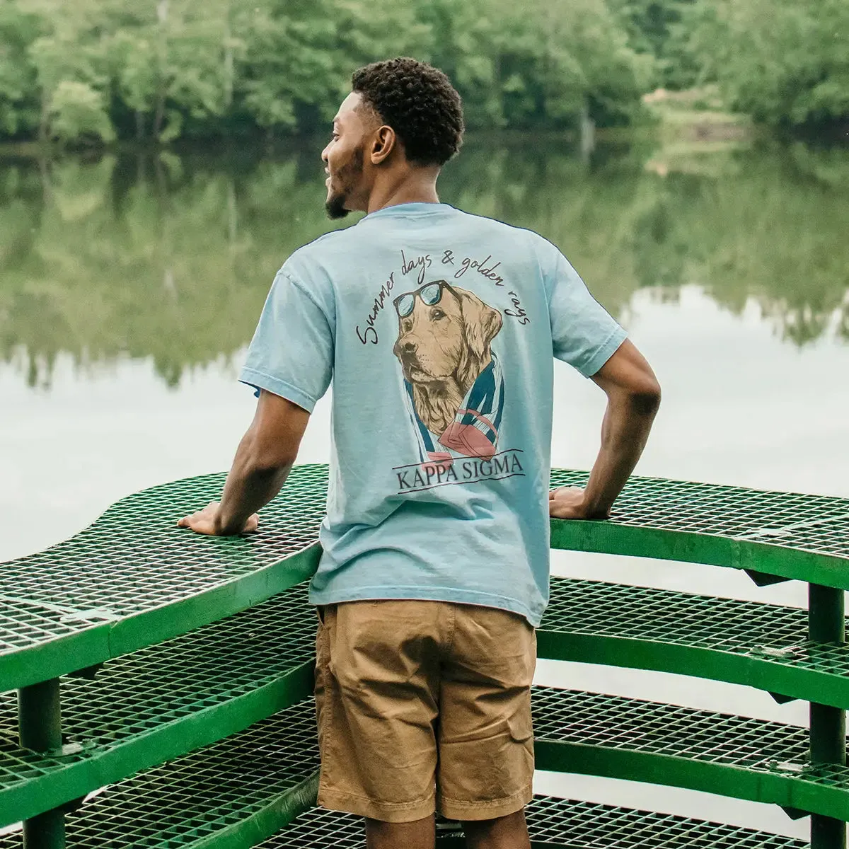 Kappa Sig Blue Retriever Tee