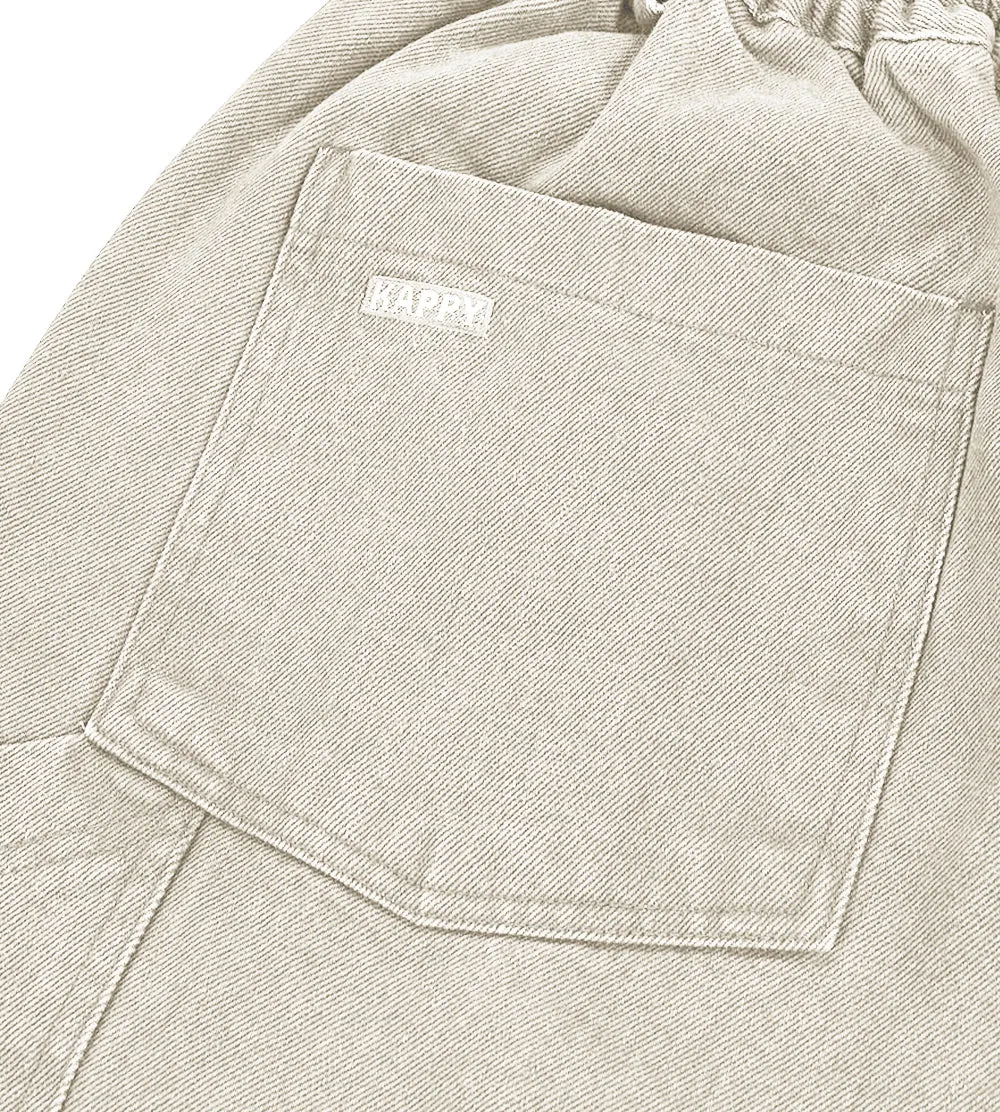 Kappy Design - Two Tuck Wide Kation Pants - Cream