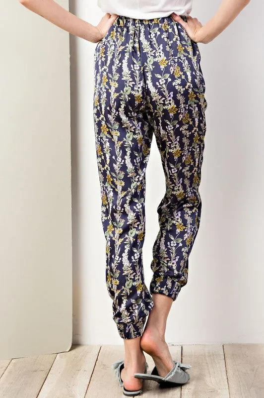 KAYLEE FLORAL PRINT PANT-