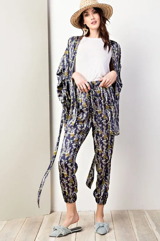 KAYLEE FLORAL PRINT PANT-
