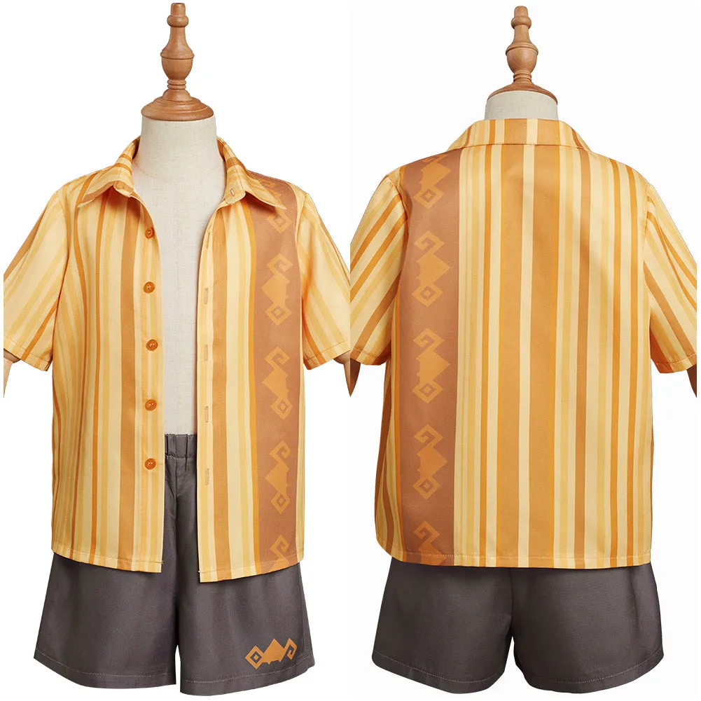 Kids Boys Encanto Camilo Cospaly Costume Beach Shirts Pants Outfits Halloween Carnival Suit-Cossky®