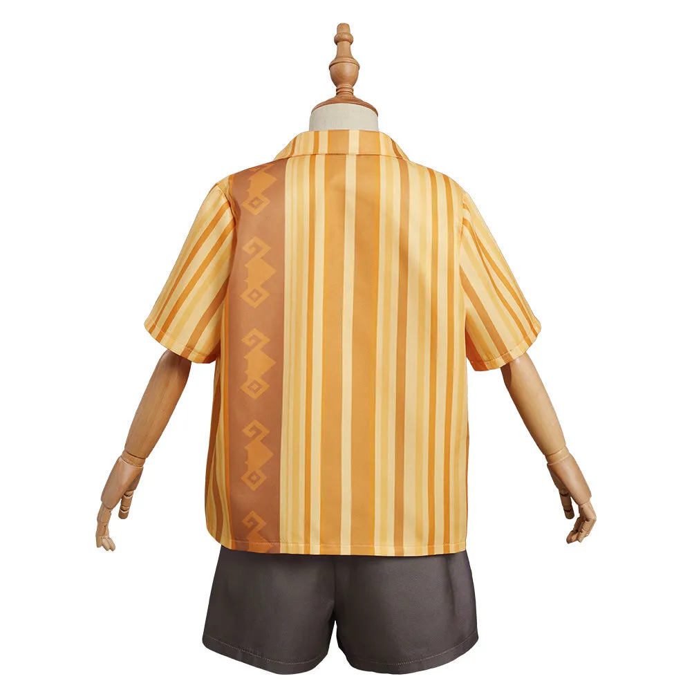Kids Boys Encanto Camilo Cospaly Costume Beach Shirts Pants Outfits Halloween Carnival Suit-Cossky®