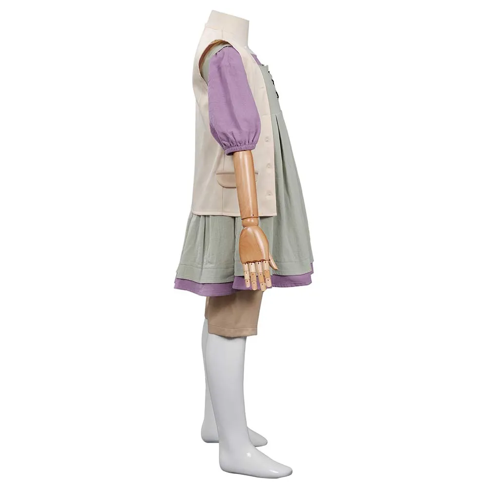Kids Children The Sea Beast Maisie Cosplay Costume Top Vest Outfits Halloween Outfit