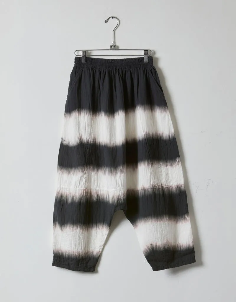 Kiko pants in Shibori dye