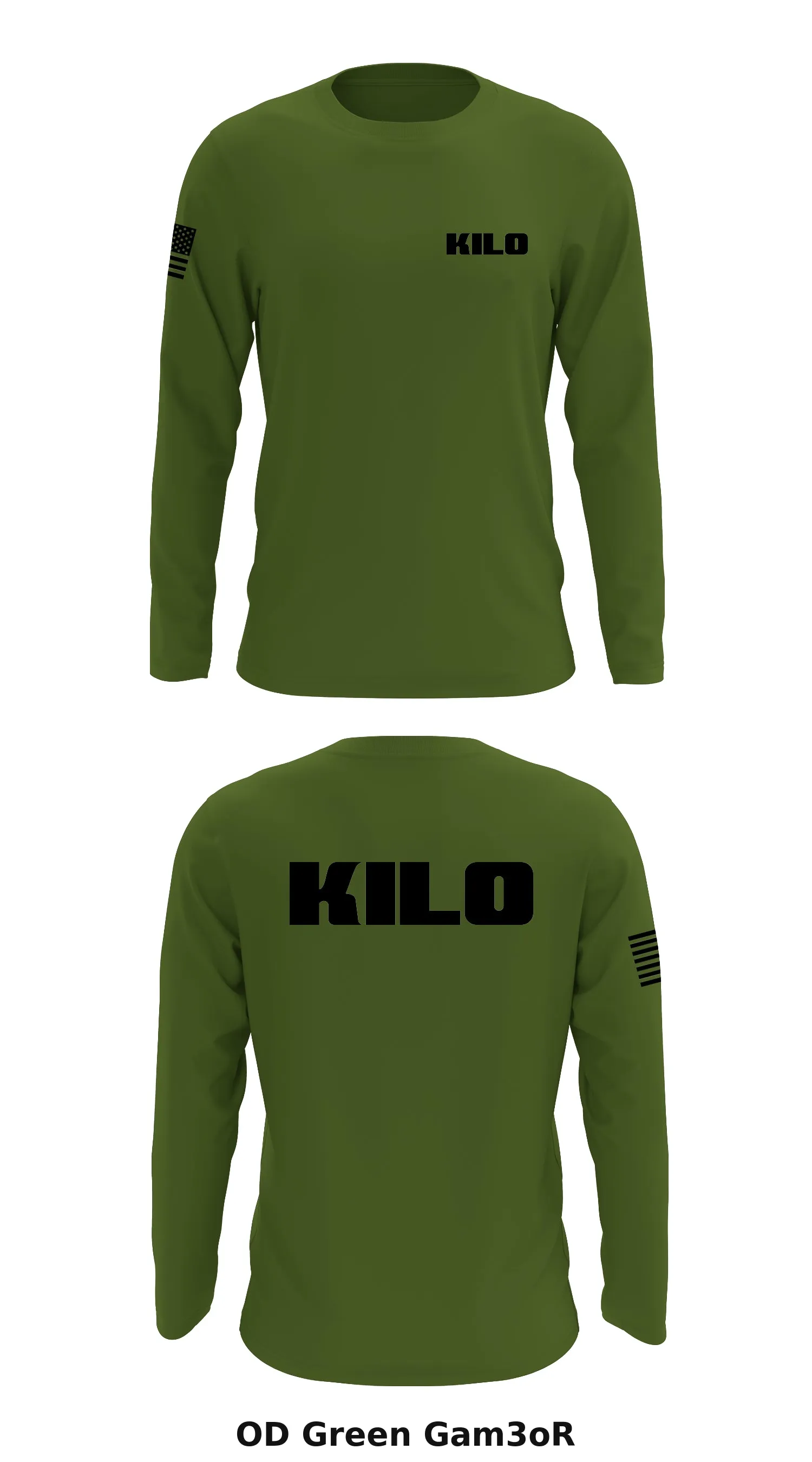 Kilo  Store 1 Core Men's LS Performance Tee - Gam3oR