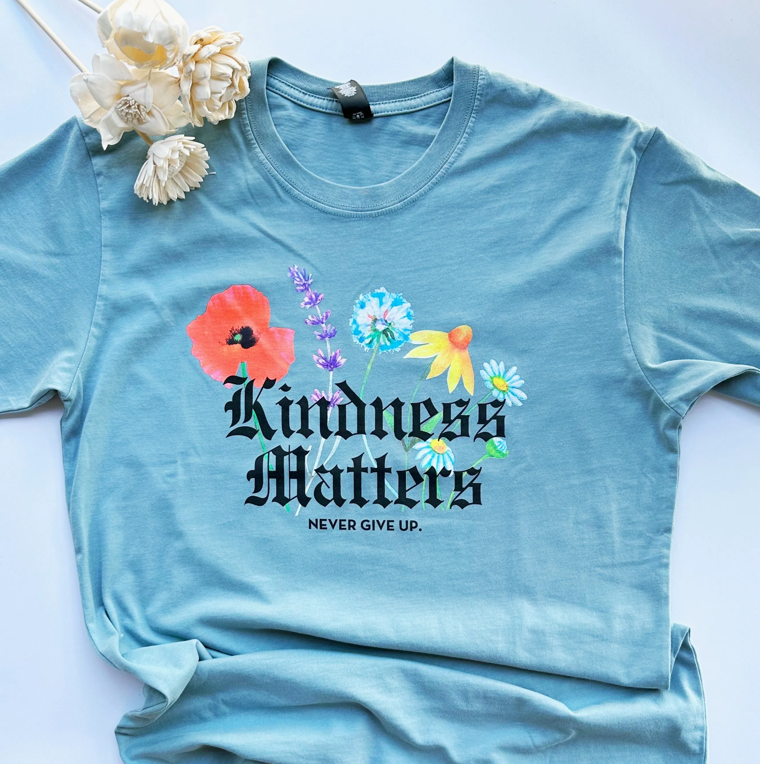 KINDNESS MATTERS OG FLORAL TEE