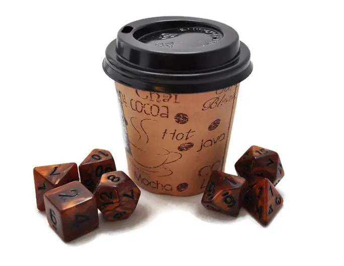 Latte dice gift set