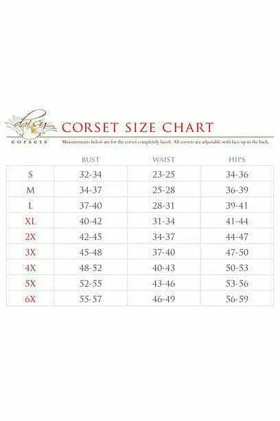 Lavish Celestial Underwire Bustier Top w/Removable Ruffle Sleeves