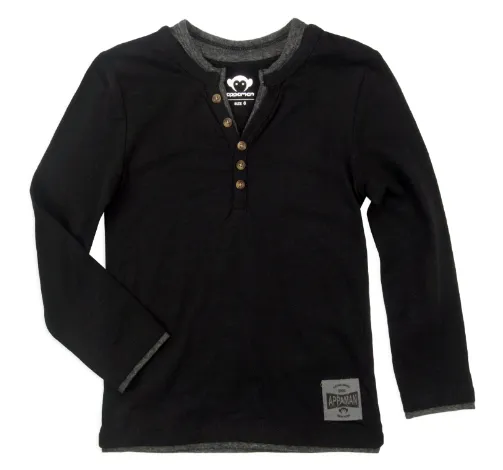 Layered Henley Top