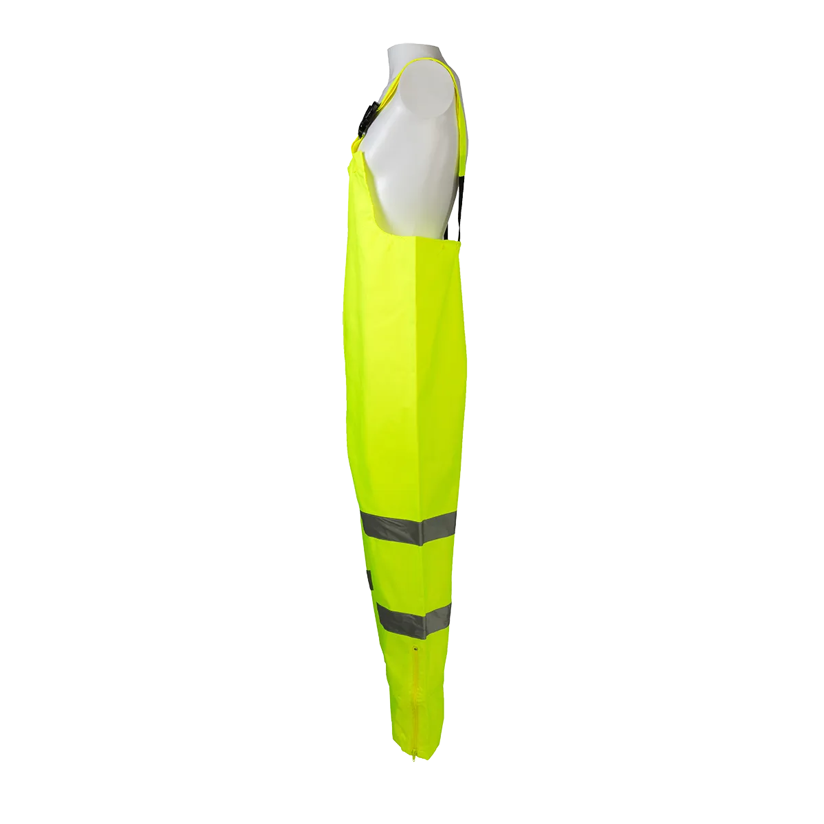 LBIP-CE ANSI/ISEA 107-2020 Class E High-Vis Lime Waterproof Rain Bib Pants