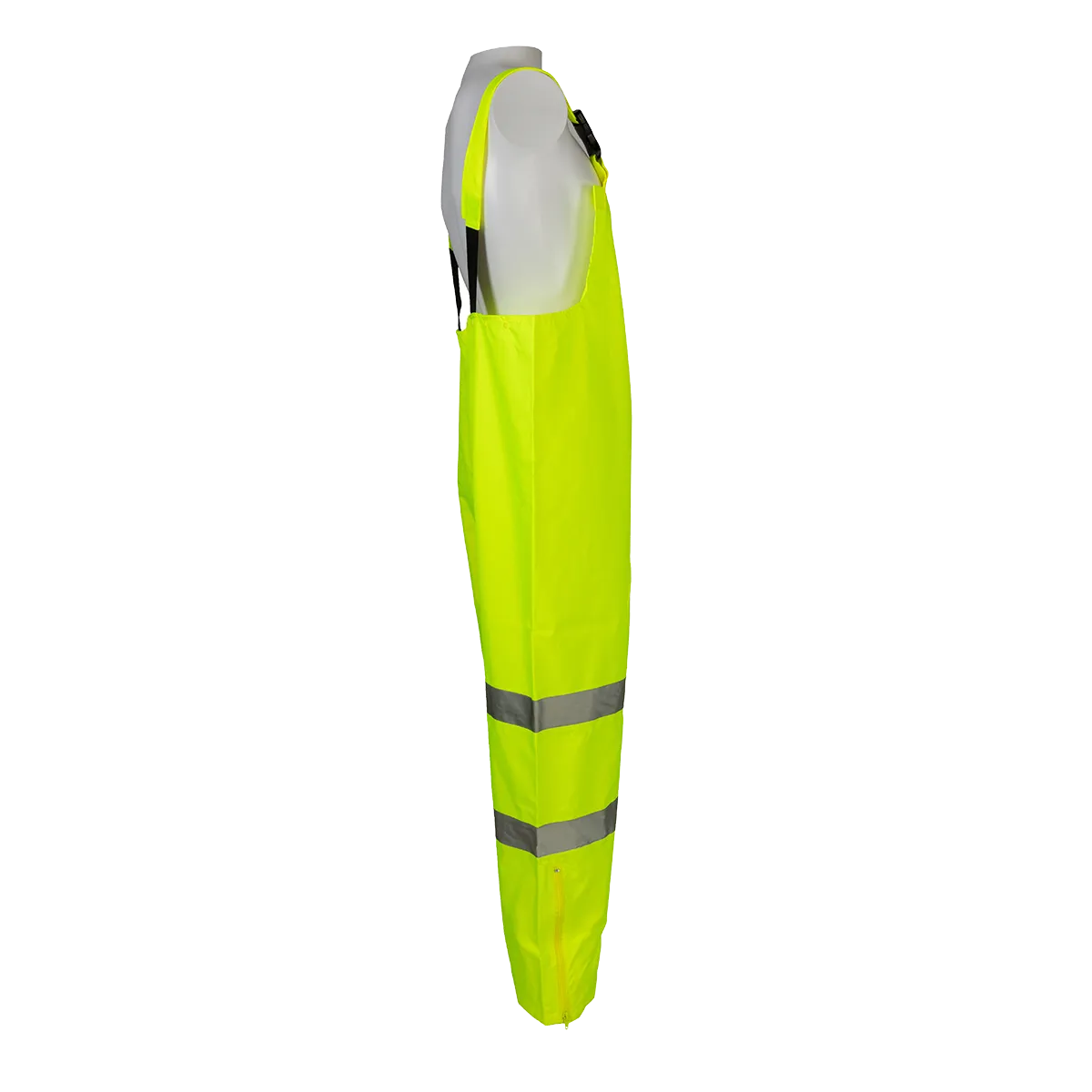 LBIP-CE ANSI/ISEA 107-2020 Class E High-Vis Lime Waterproof Rain Bib Pants