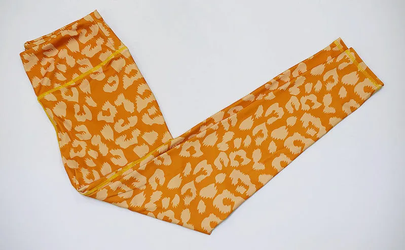 Leapard Print  Gym Sets