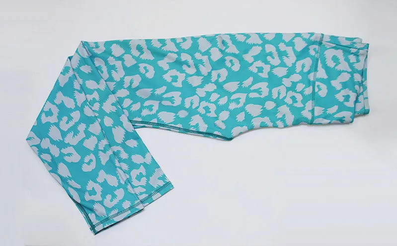 Leapard Print  Gym Sets