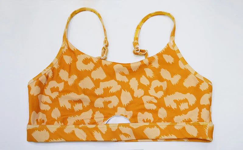 Leapard Print  Gym Sets