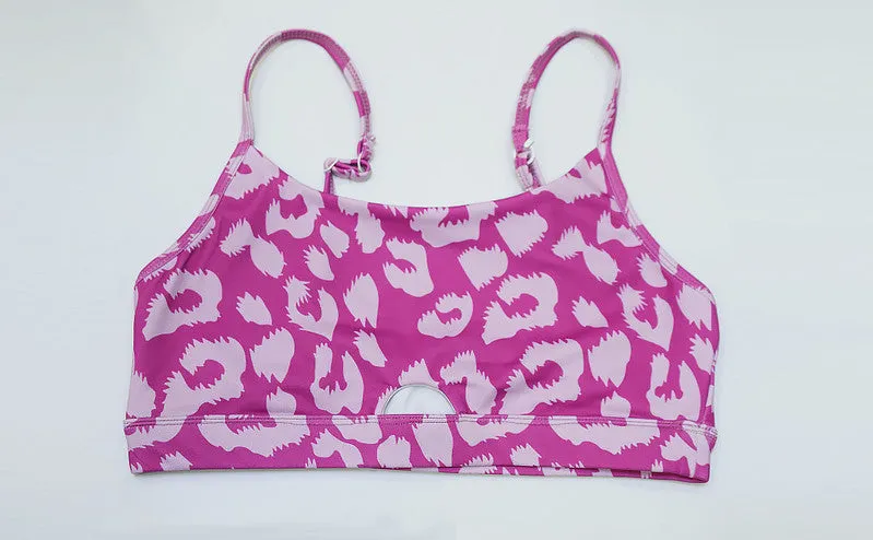 Leapard Print  Gym Sets