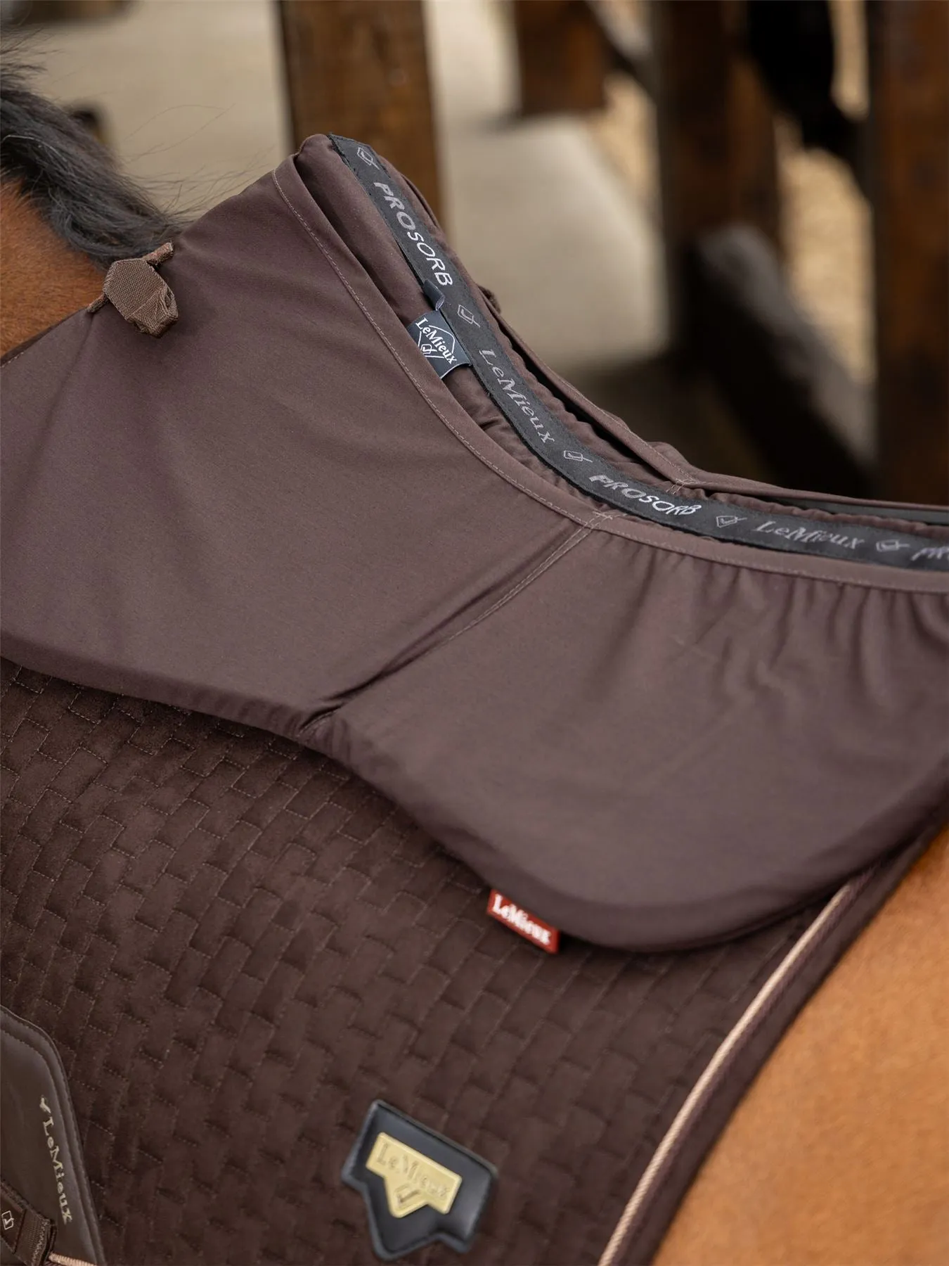 LeMieux ProSorb Plain 2 Pocket Half Pad