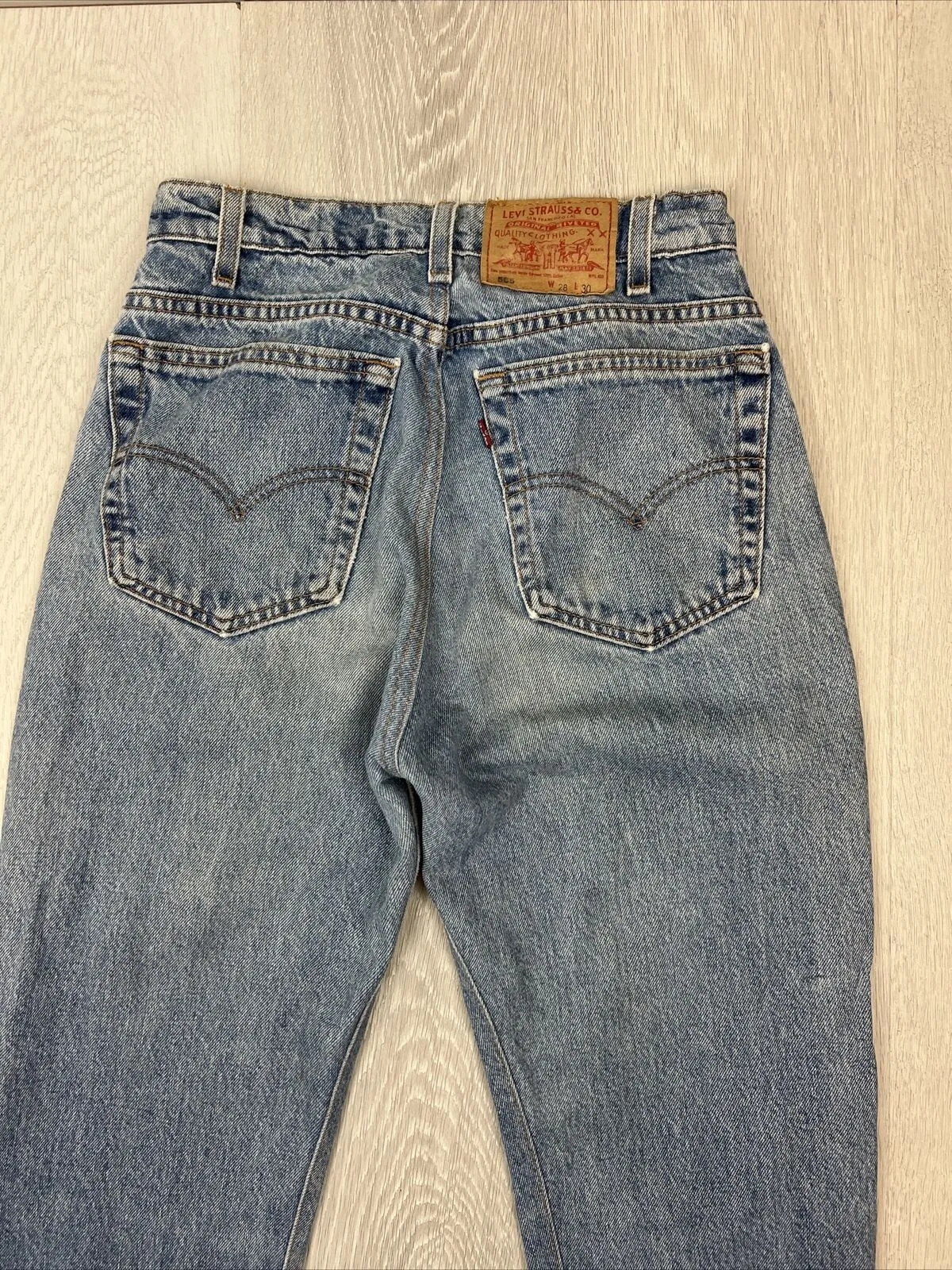 Levi’s 505 Blue Denim Jeans Size 28 X 30