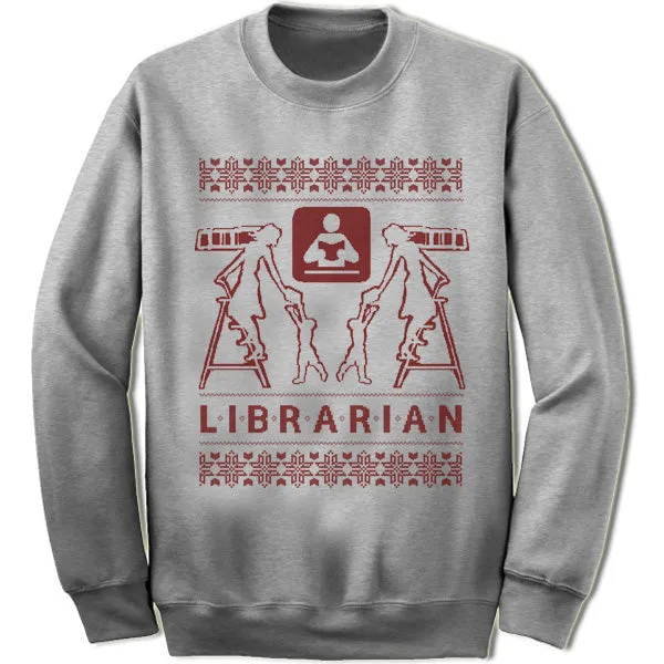 Librarian Christmas Sweatshirt