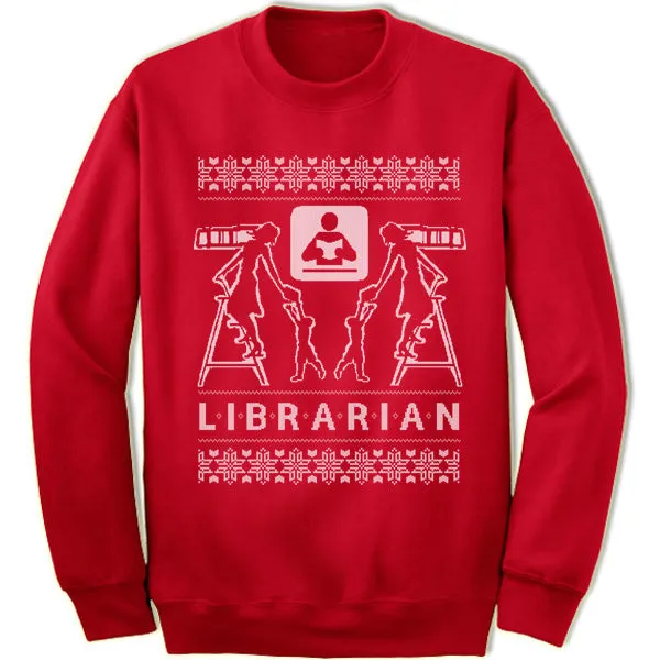 Librarian Christmas Sweatshirt