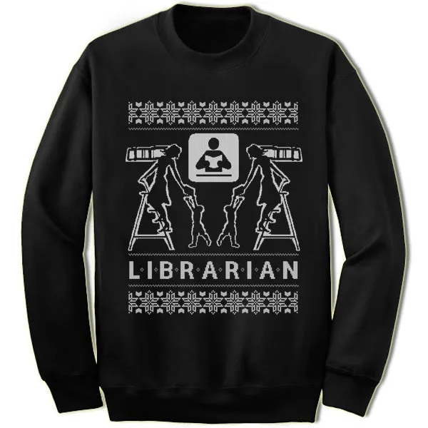 Librarian Christmas Sweatshirt