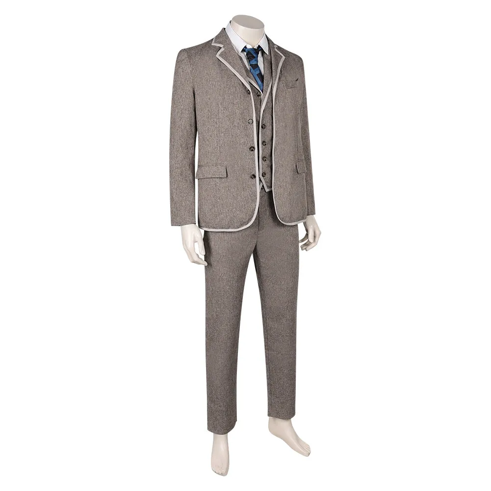 Loki Mobius Western-style Suit Clothes Cosplay Costume Outfits