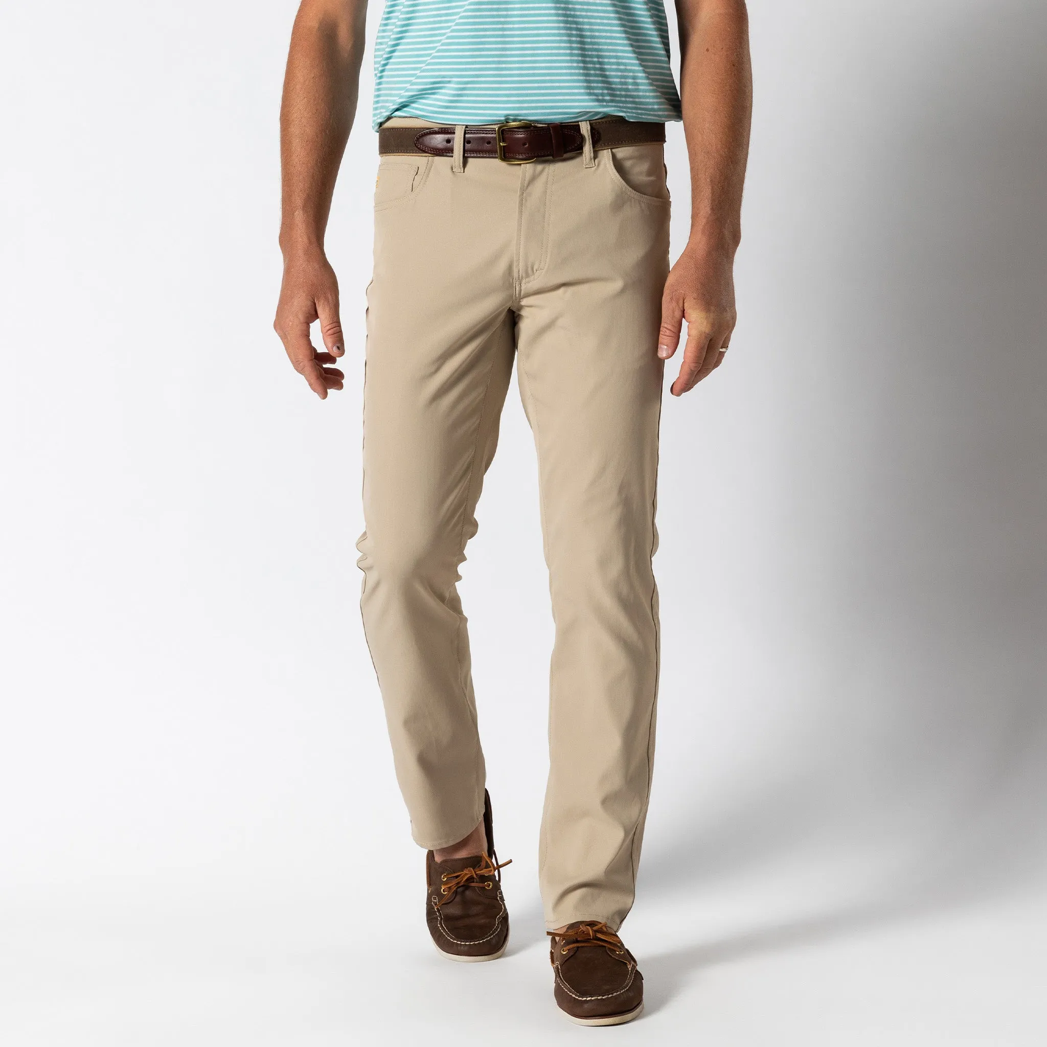 Long Drive Performance Five-Pocket - Khaki