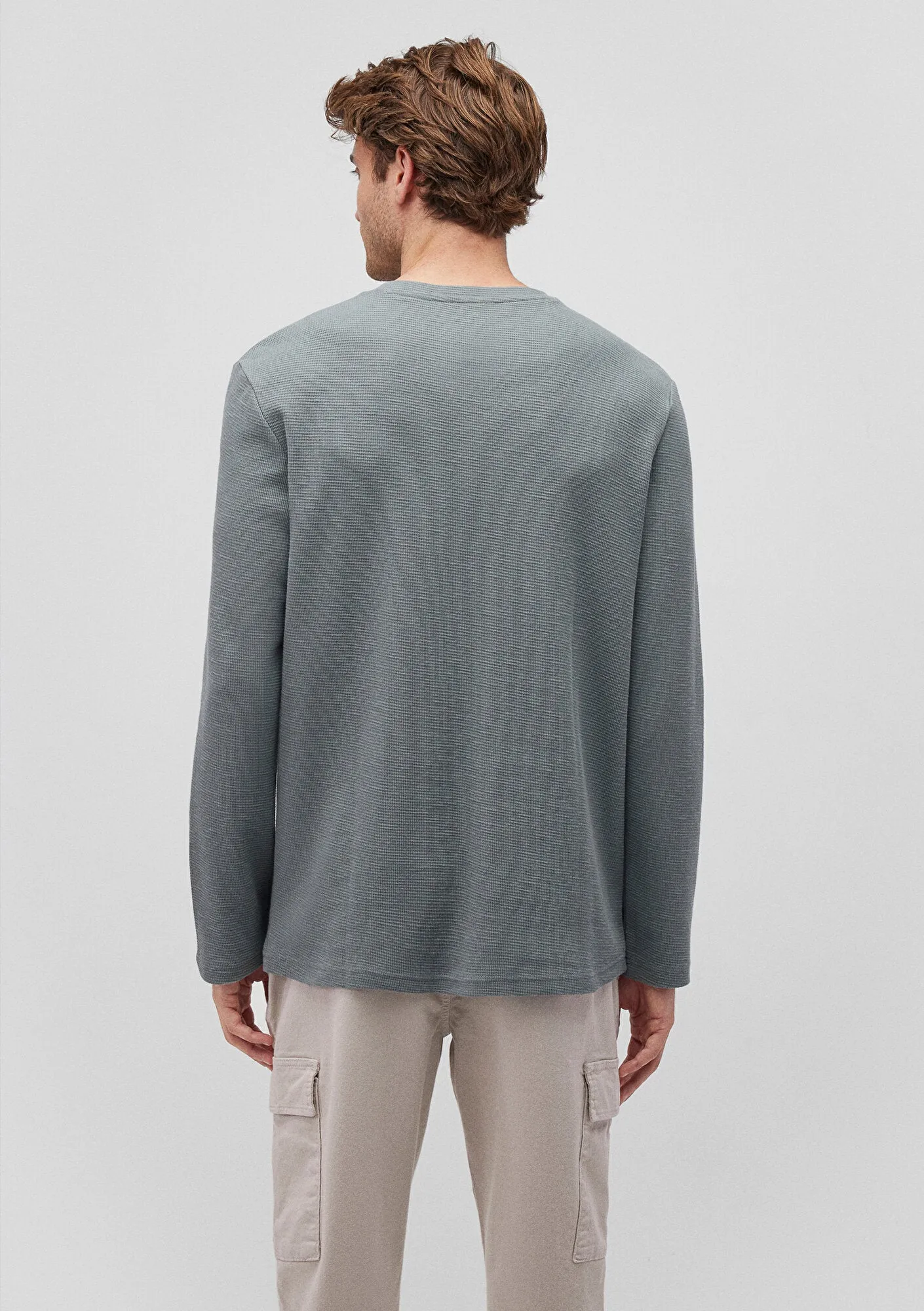 Long Sleeve Green Basic Tee