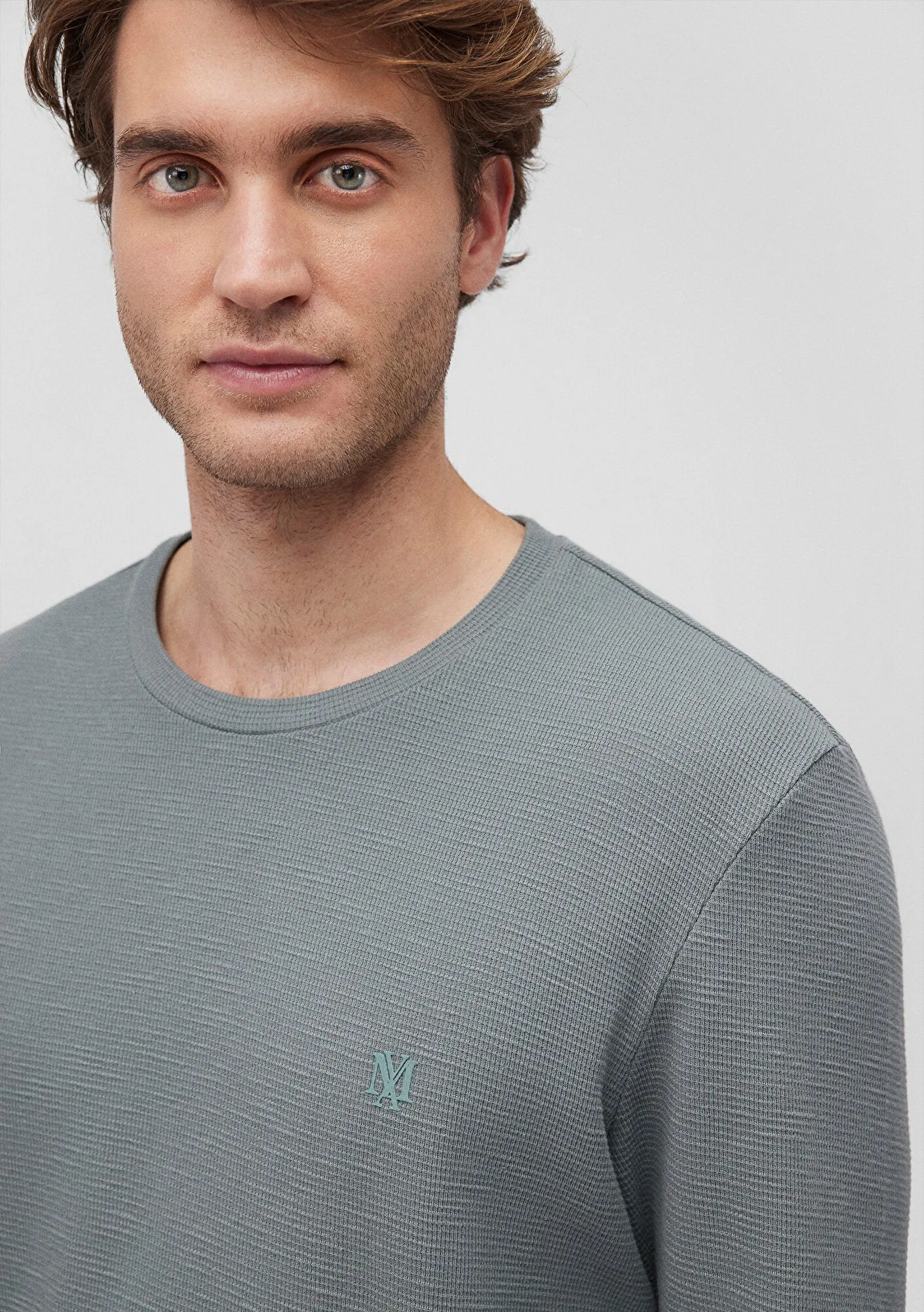 Long Sleeve Green Basic Tee