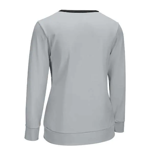 Long Sleeve Hollow Loose Fit Top NZ051-