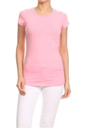LoveSweet Basic T-Shirts Pink - Pack of 12