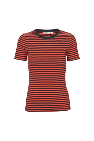 Ludmilla O-Neck - Sky captain / Grenadine