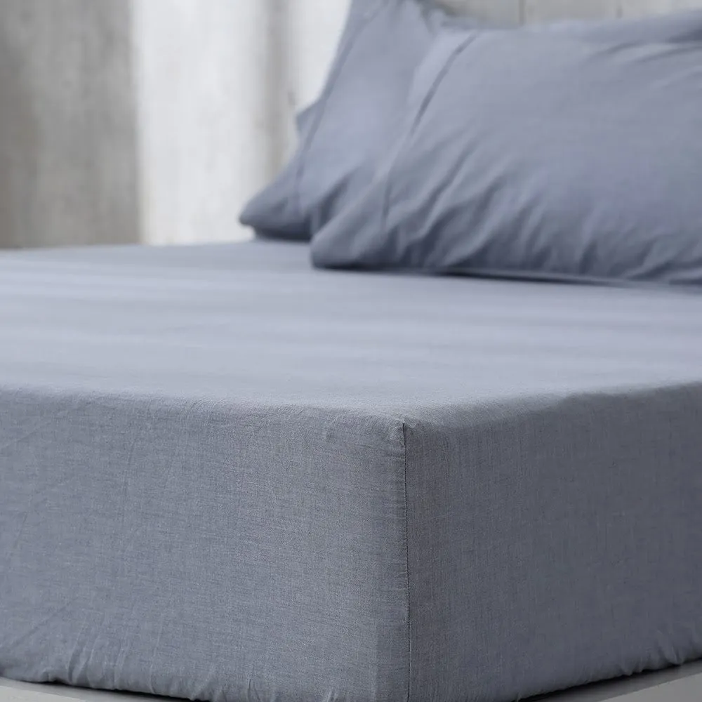 Luxe Cotton Vintage Fitted Sheet Set Heritage Collection by Robinsons