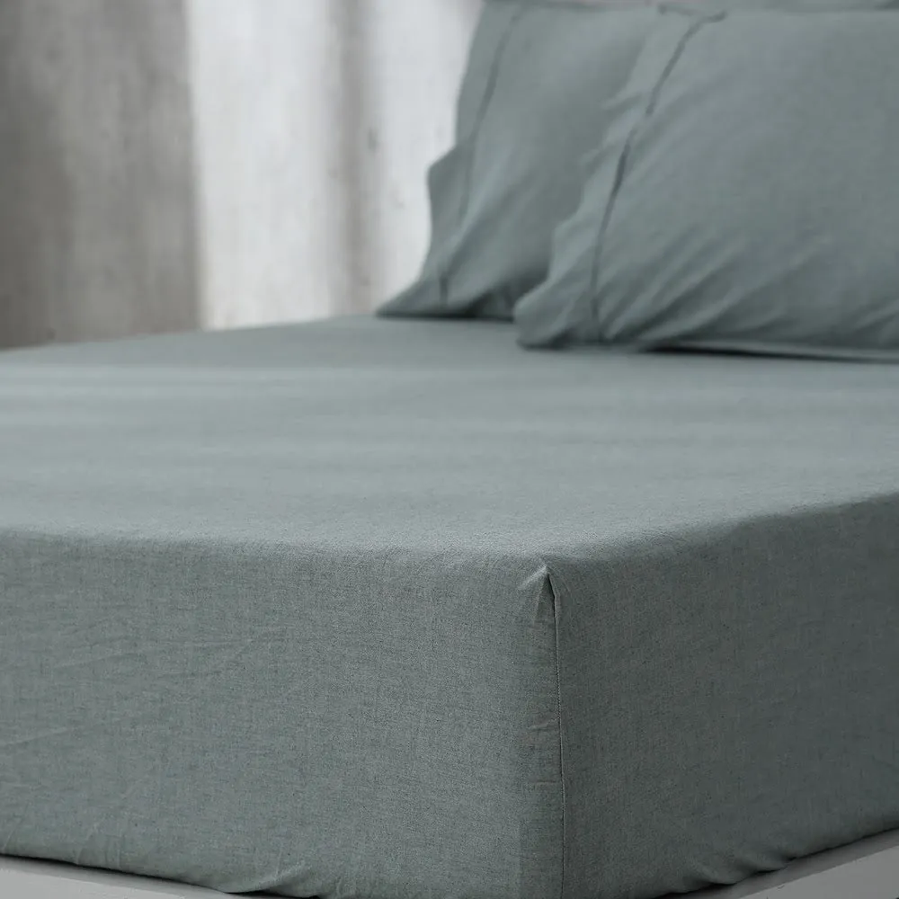Luxe Cotton Vintage Fitted Sheet Set Heritage Collection by Robinsons