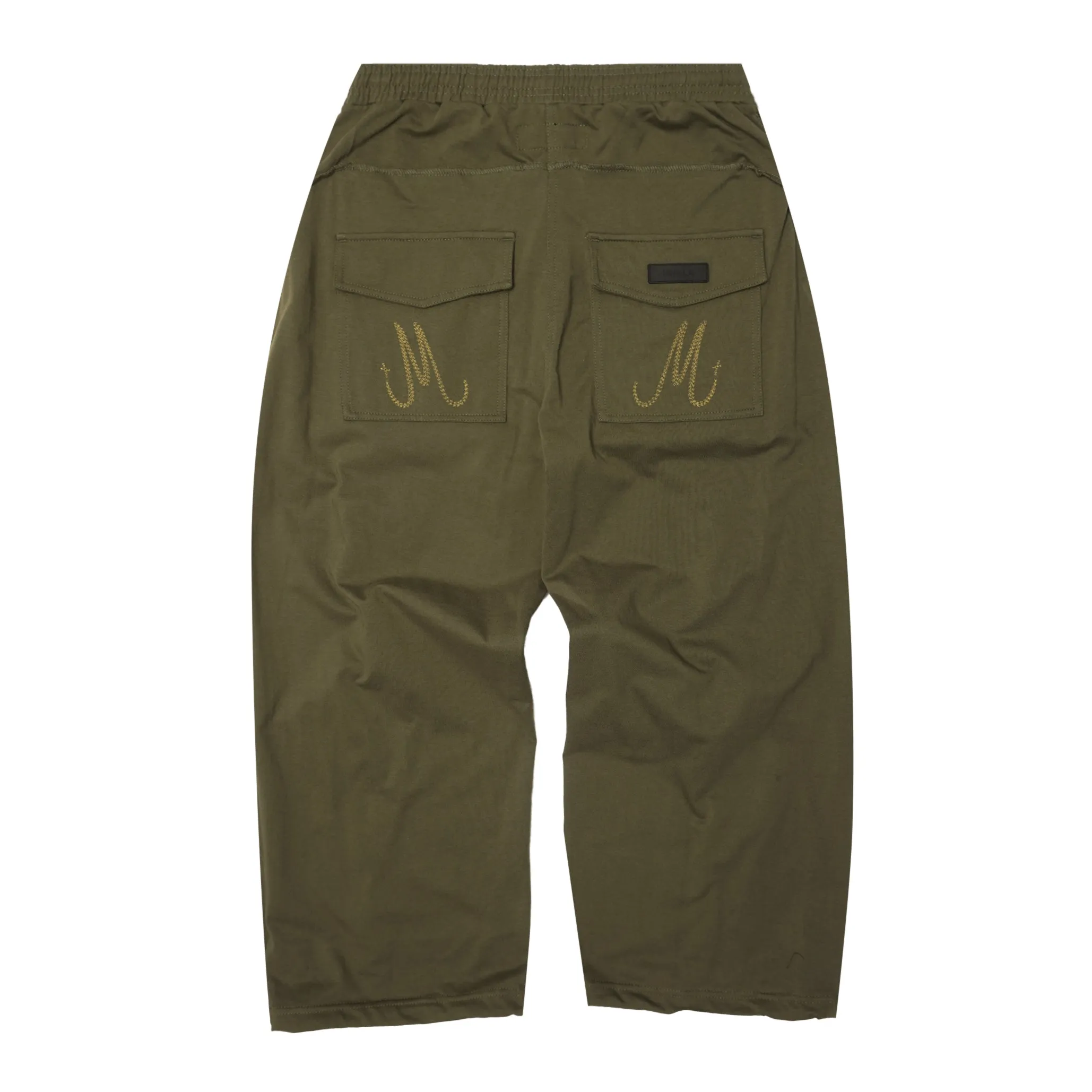 M  VEINS PANTS IN OLIVE
