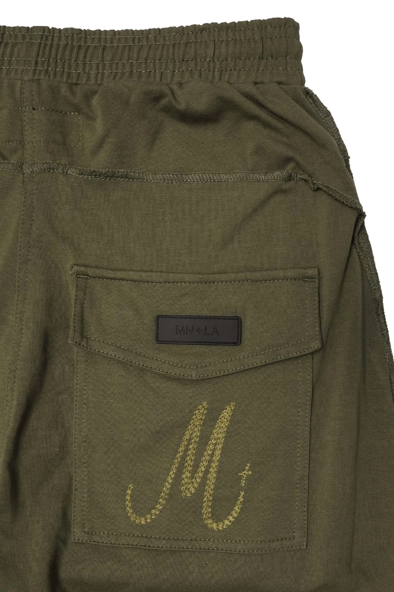 M  VEINS PANTS IN OLIVE
