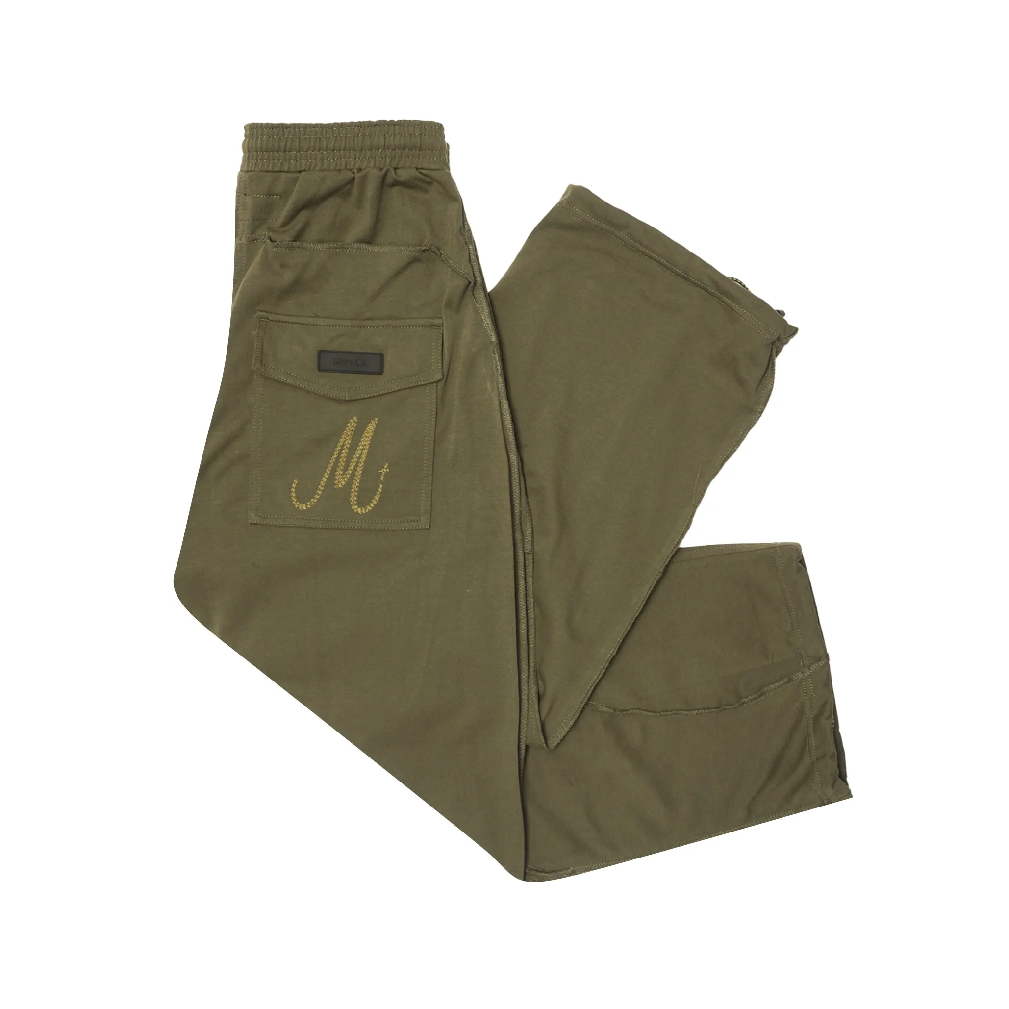 M  VEINS PANTS IN OLIVE