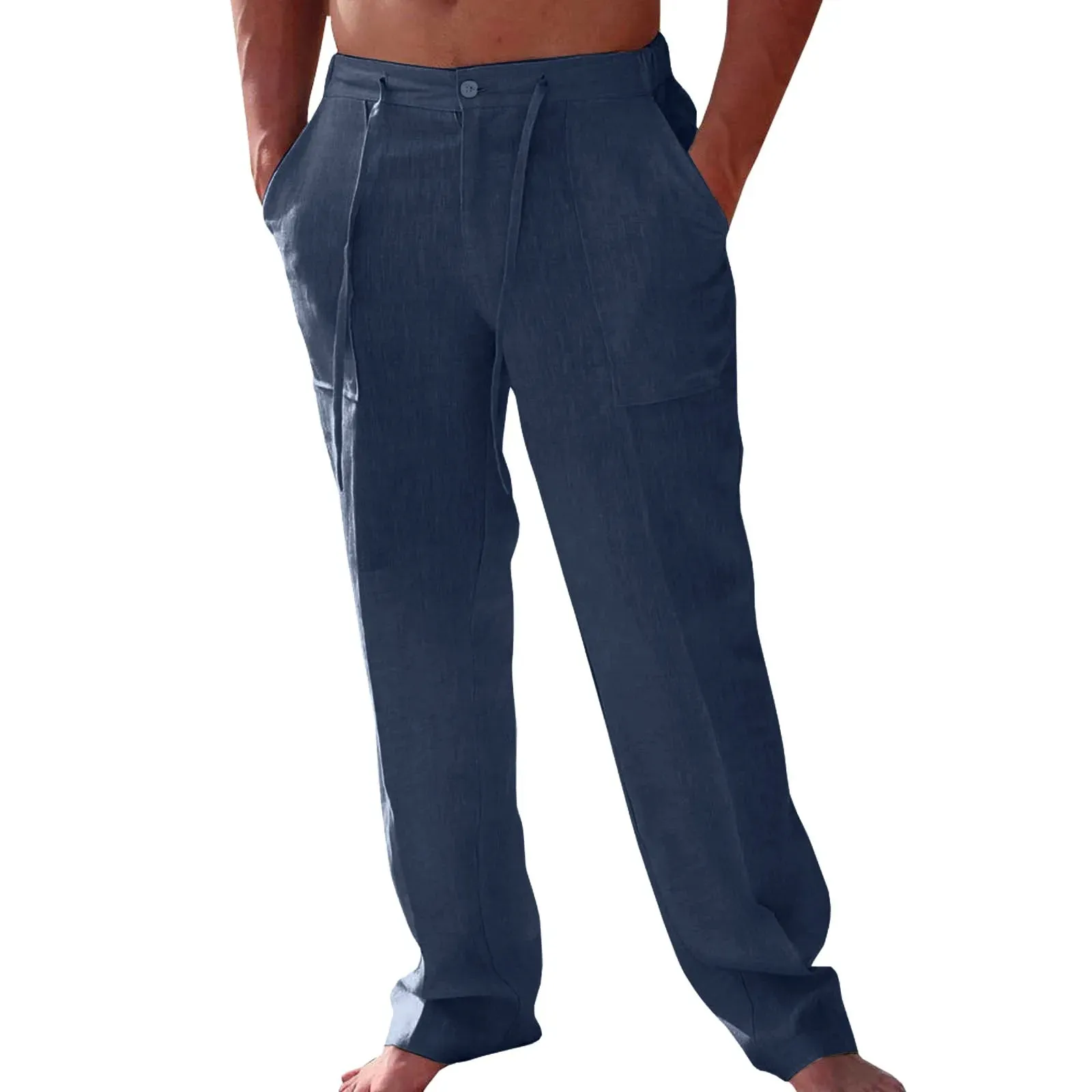 Marvin – Men’s Cotton-Linen Relaxed Trousers