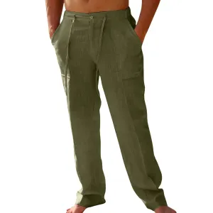 Marvin – Men’s Cotton-Linen Relaxed Trousers
