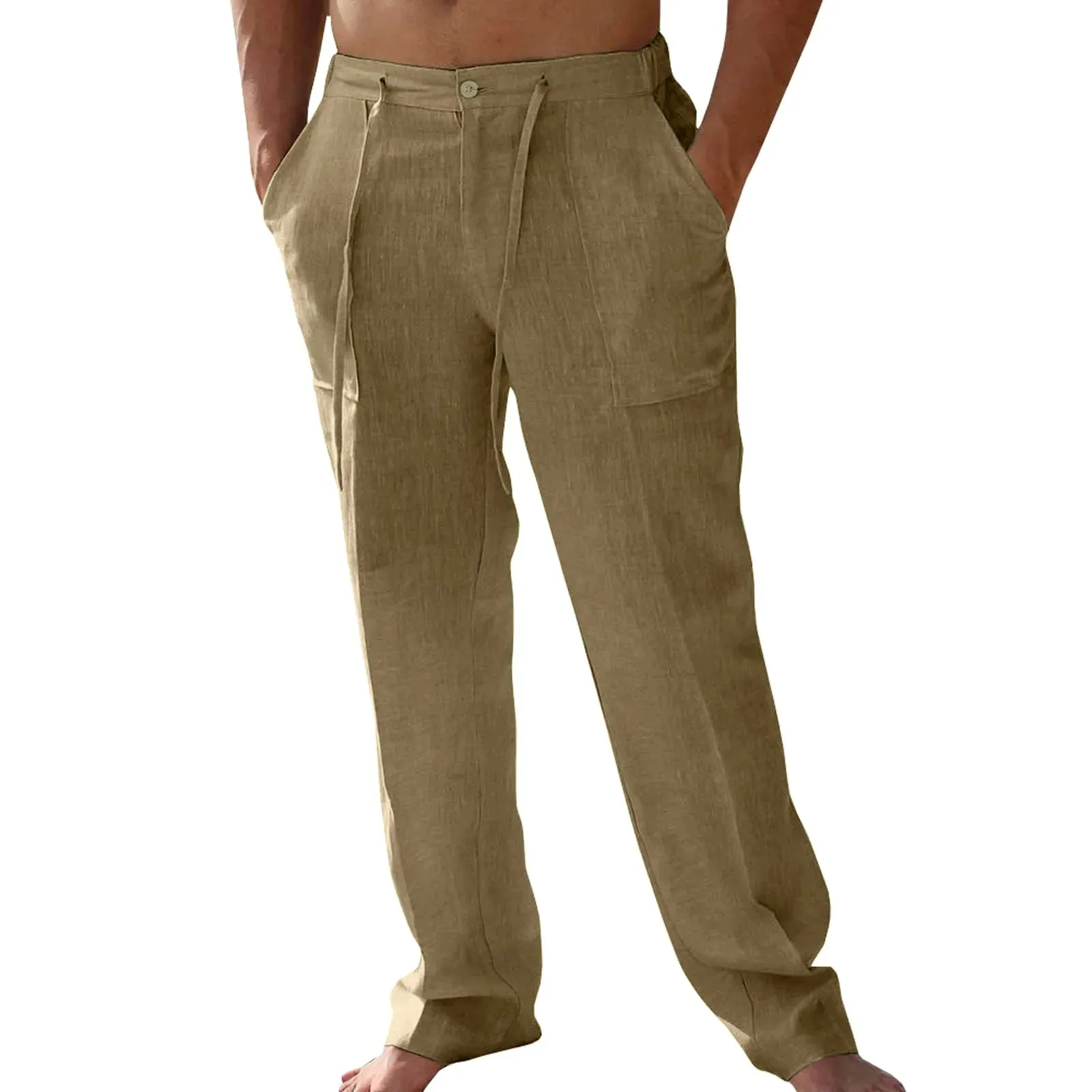 Marvin – Men’s Cotton-Linen Relaxed Trousers