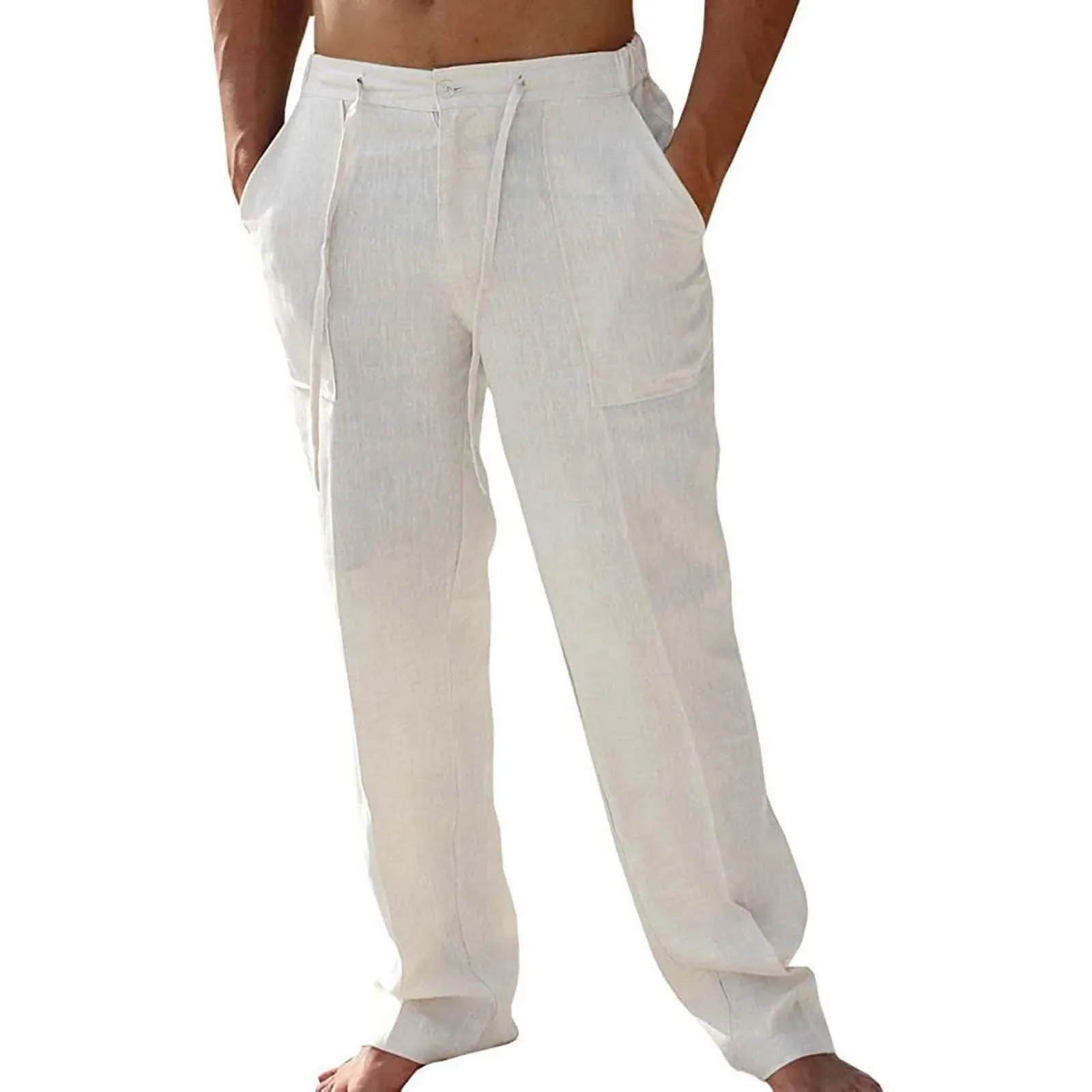 Marvin – Men’s Cotton-Linen Relaxed Trousers