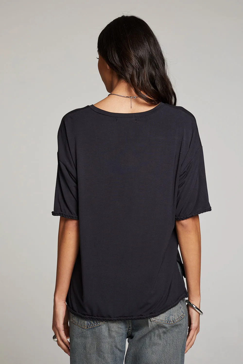 Mason Licorice V Neck