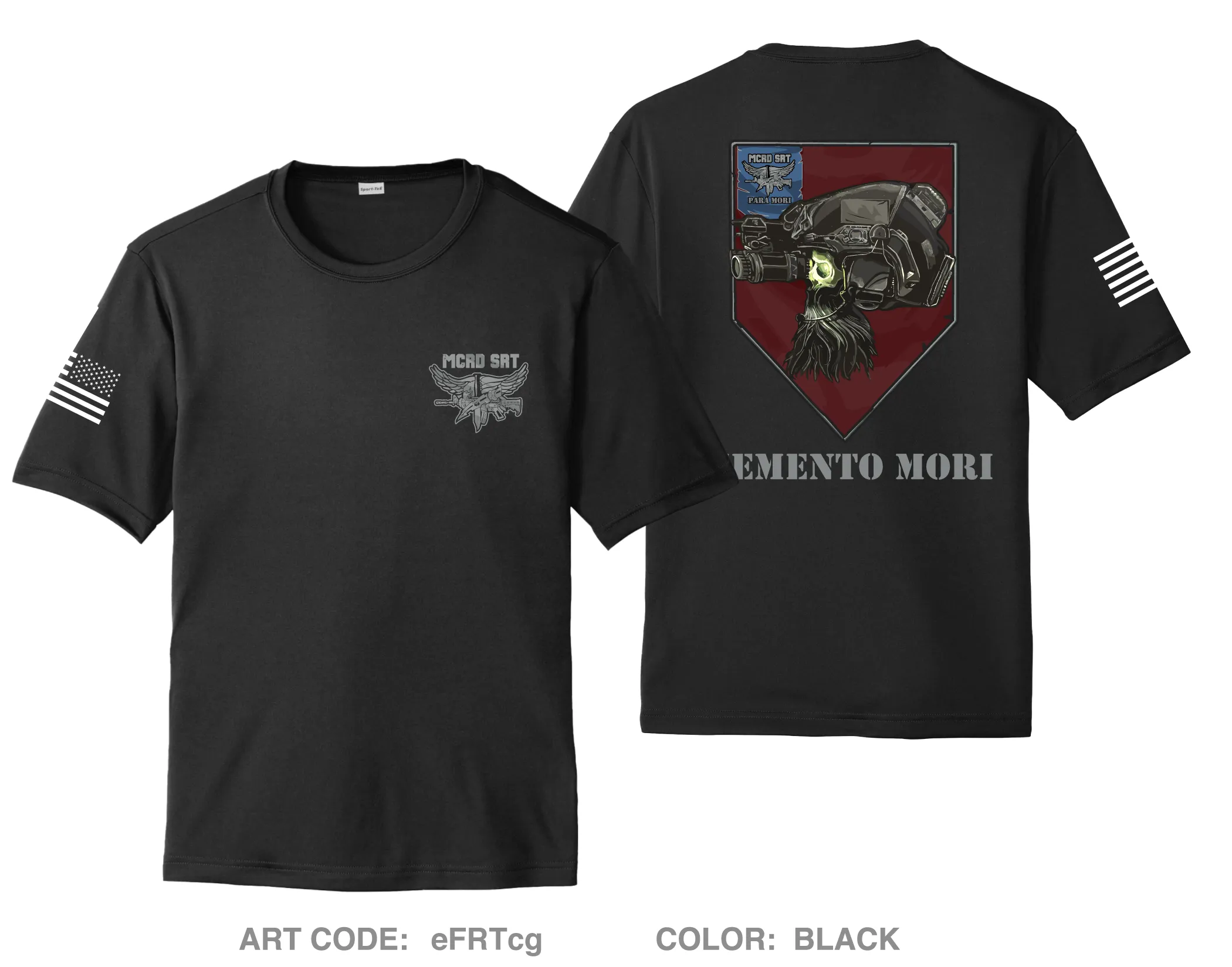 MCRD SD Provost Marshals Office Hi-Tech Performance Unisex SS Tee - eFRTcg