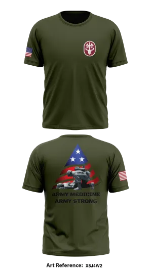 MEDCOM Office of the Surgeon General Store 1 Core Men's SS Performance Tee - x8j4w2