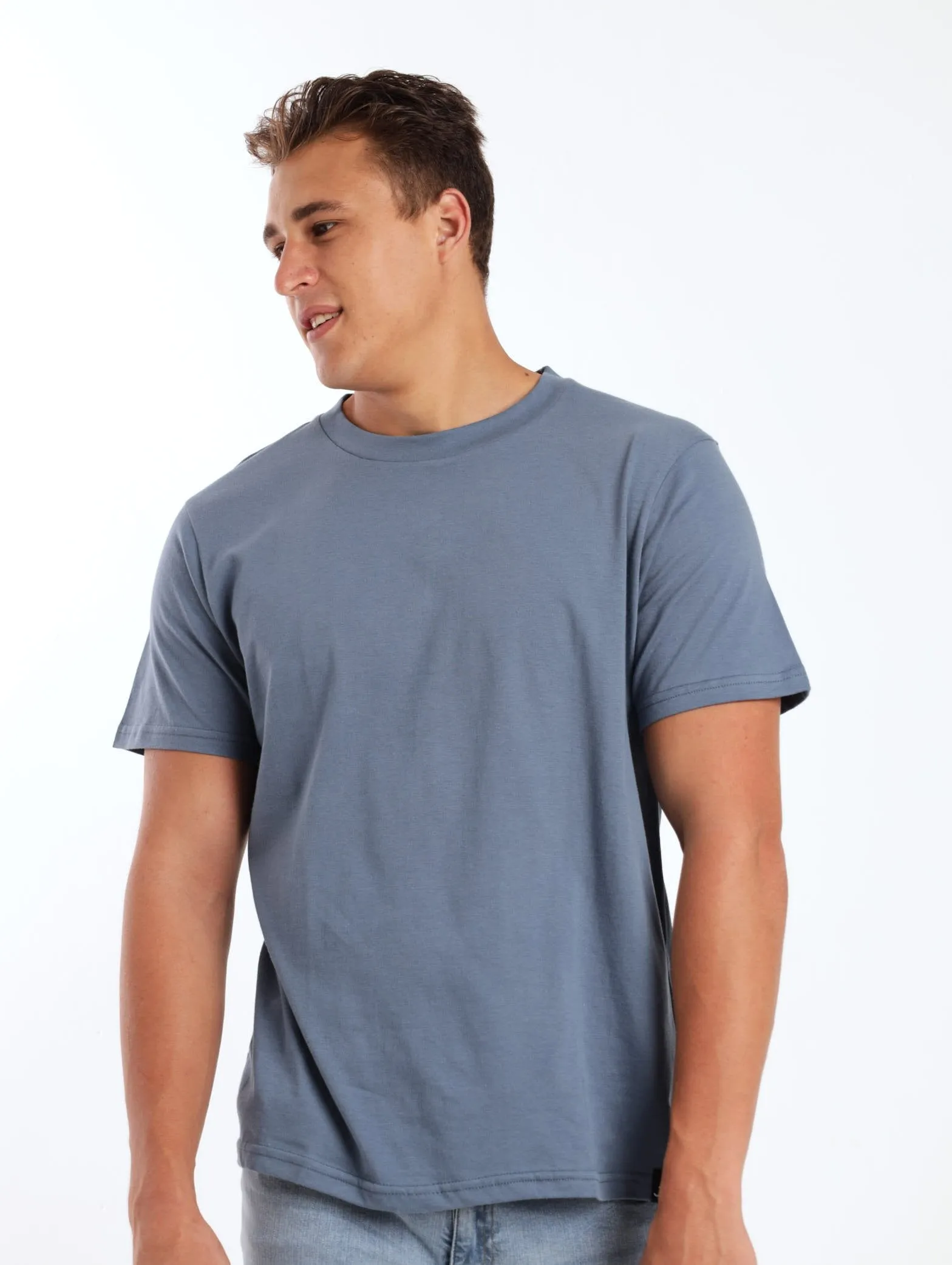 Men's Basic Crew Tee - Airforce