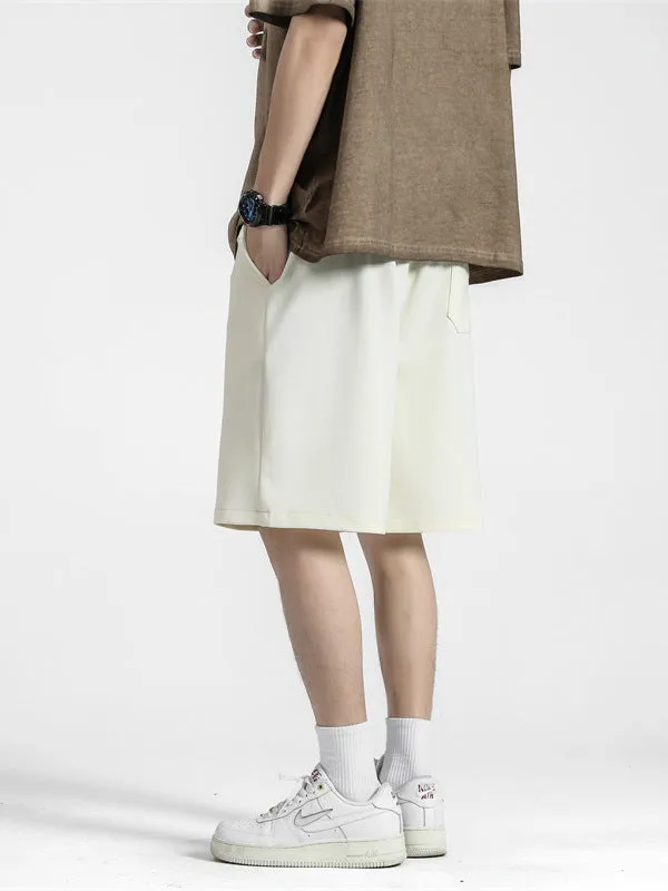 Men's Drawstring Loose Straight Pants