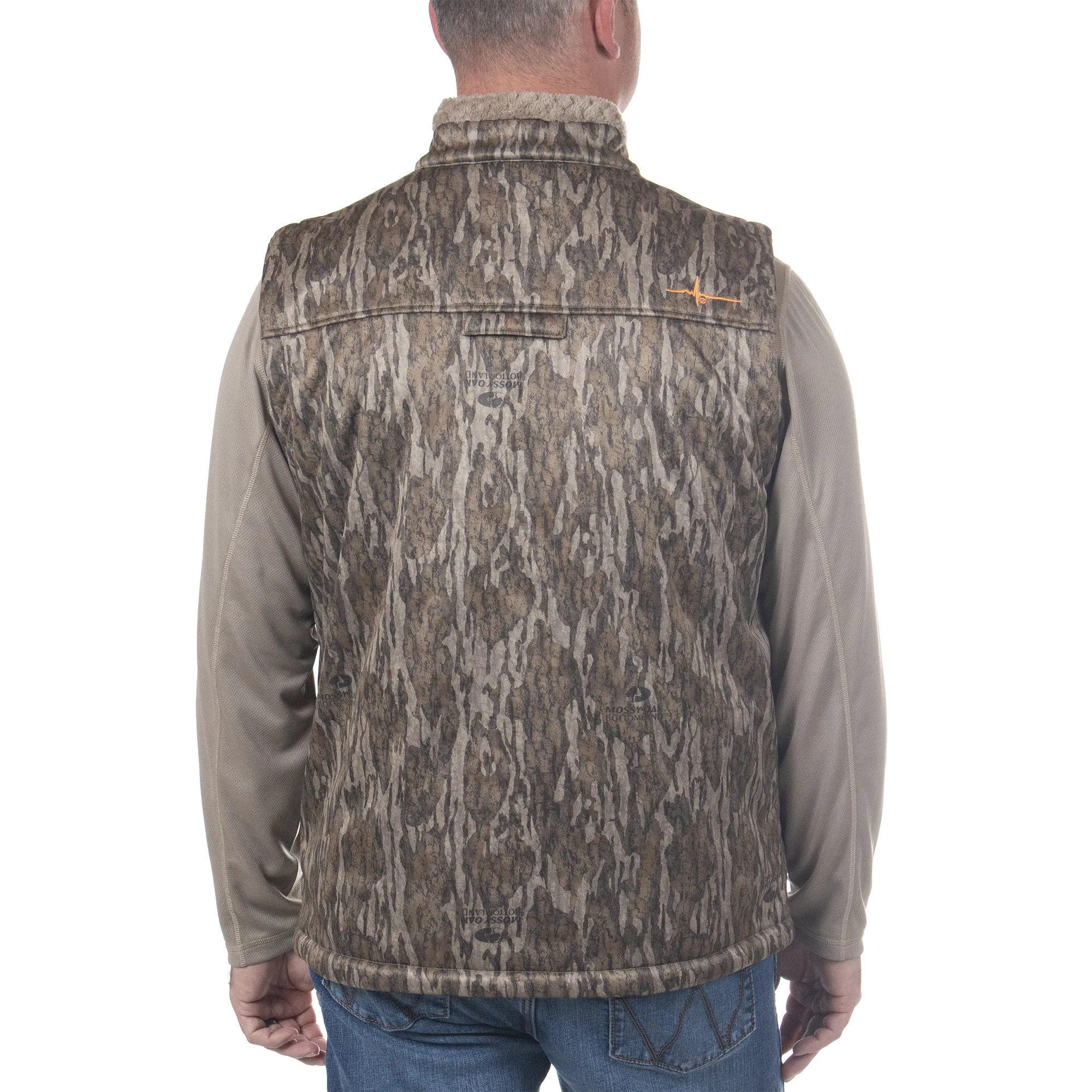 Men's Early Dawn Sherpa Shell Vest - Mossy Oak